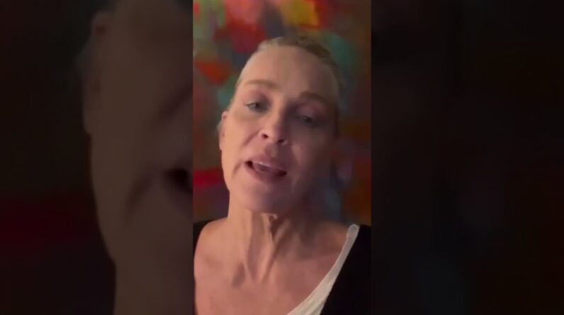 Sharon Stone the Unity for all except trumper & antivaxxers